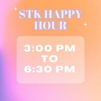 STK Happy Hour
