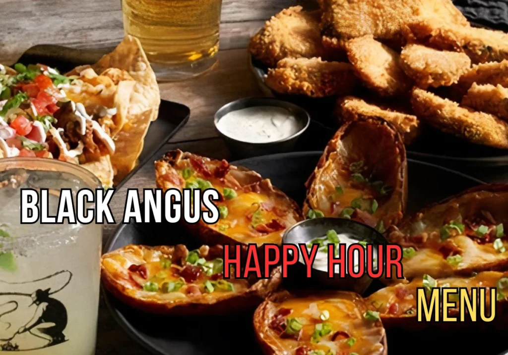 Black Angus Happy Hour Menu