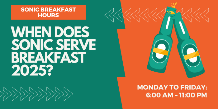 Sonic Breakfast Hours