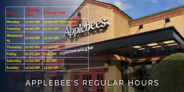 Applebee’s Regular Hours