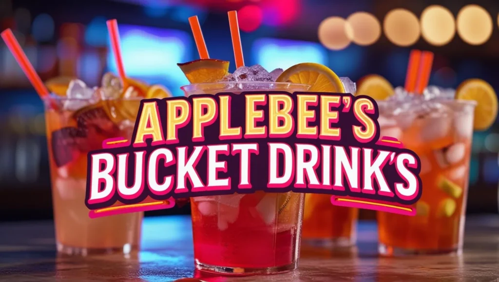 Applebee’s Bucket Drinks