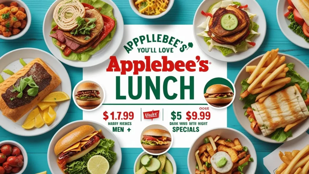 Applebee’s Lunch Menu Prices & Specials You’ll Love