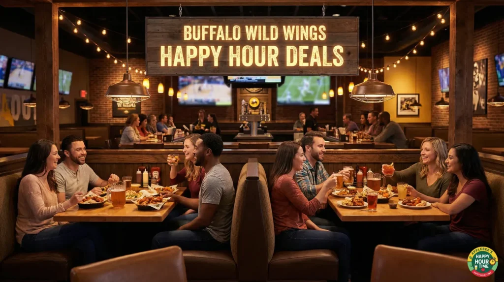 Buffalo wild wings Happy Hour deals